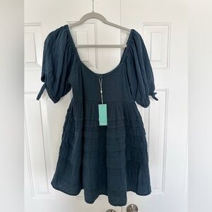 Shore Blue Mini Dress NWT